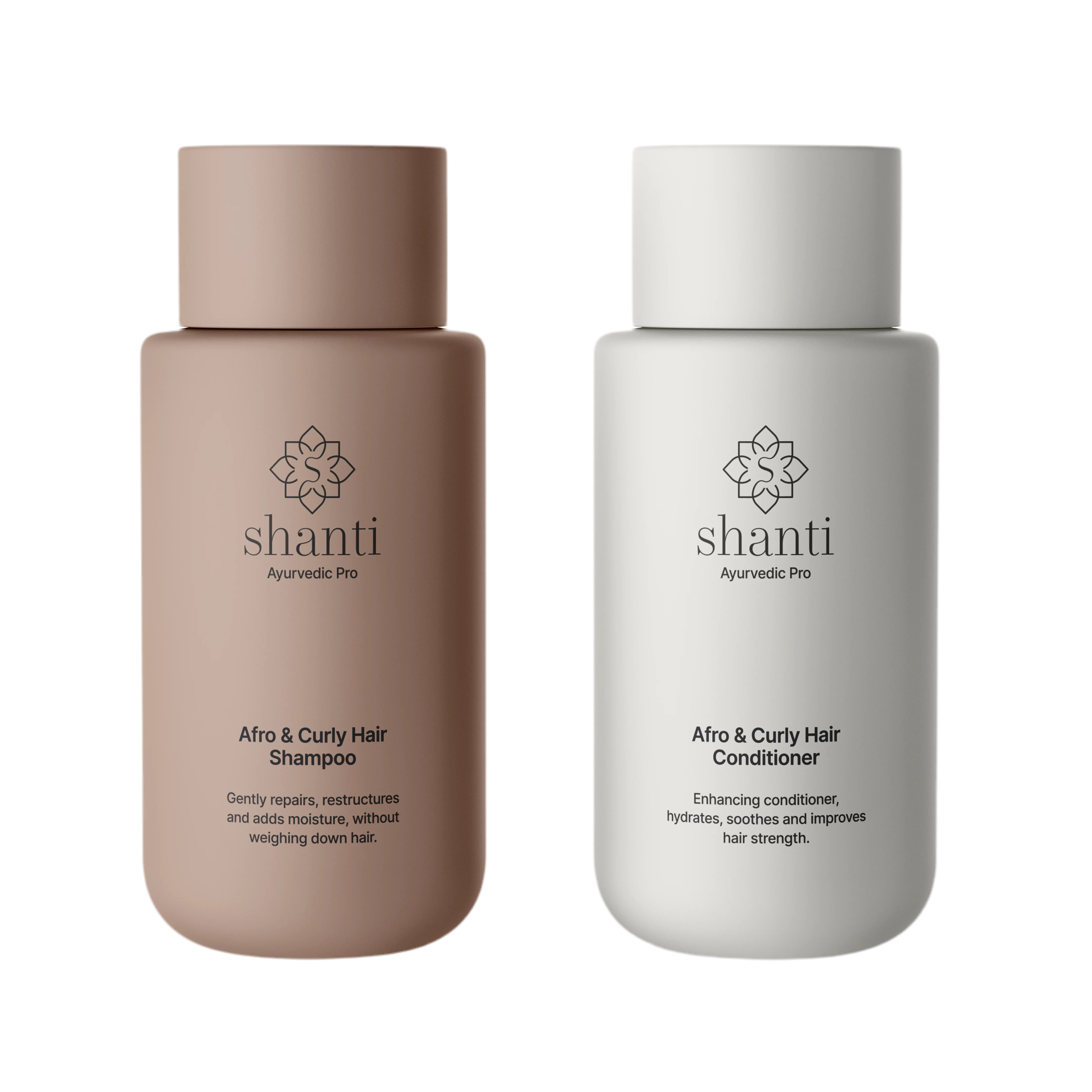 Shanti Afro & Curly Hair Shampoo & Conditioner – Hydrating duo for textured hair