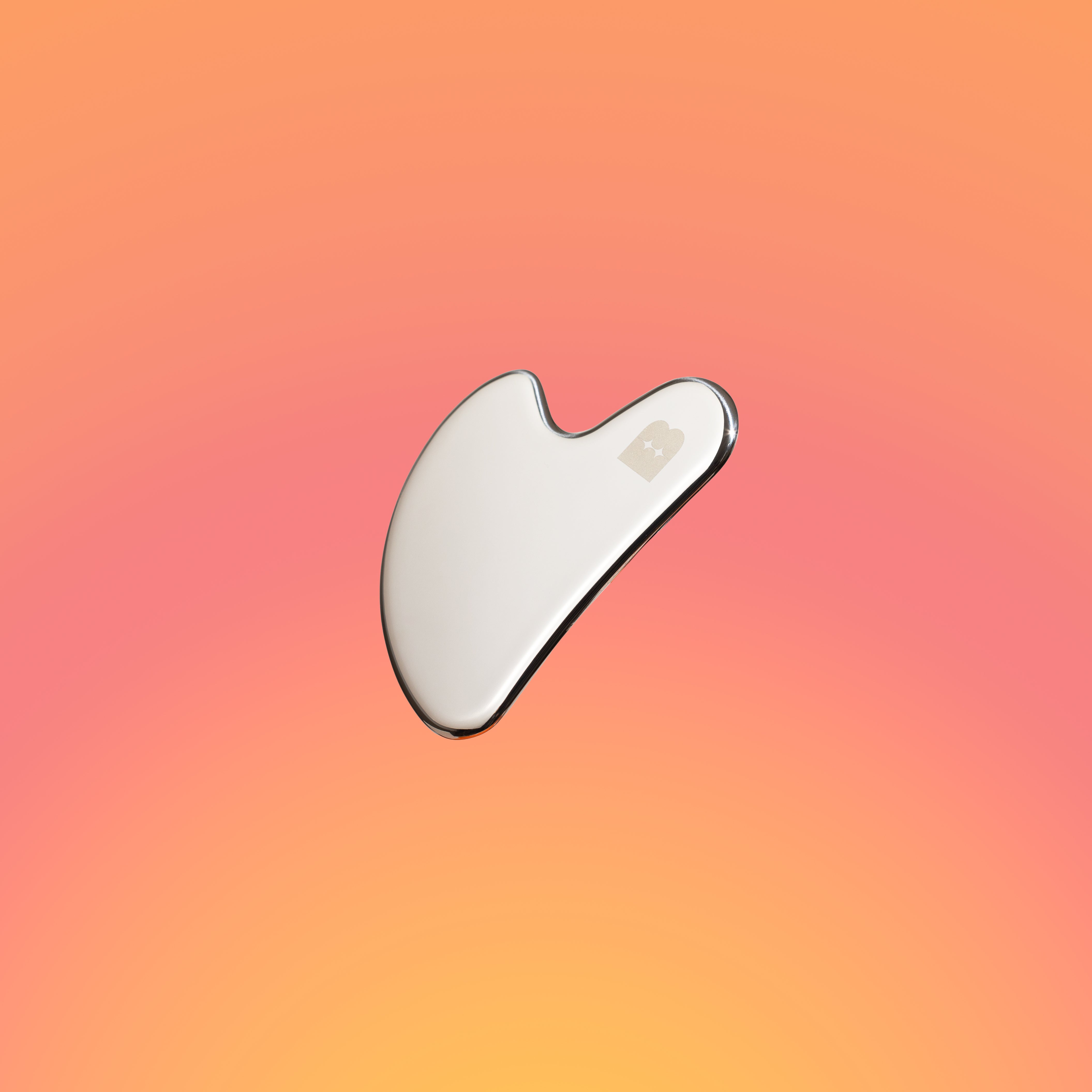 BEAMED Ultimate Gua Sha – stainless steel sculpting tool for facial massage and glow