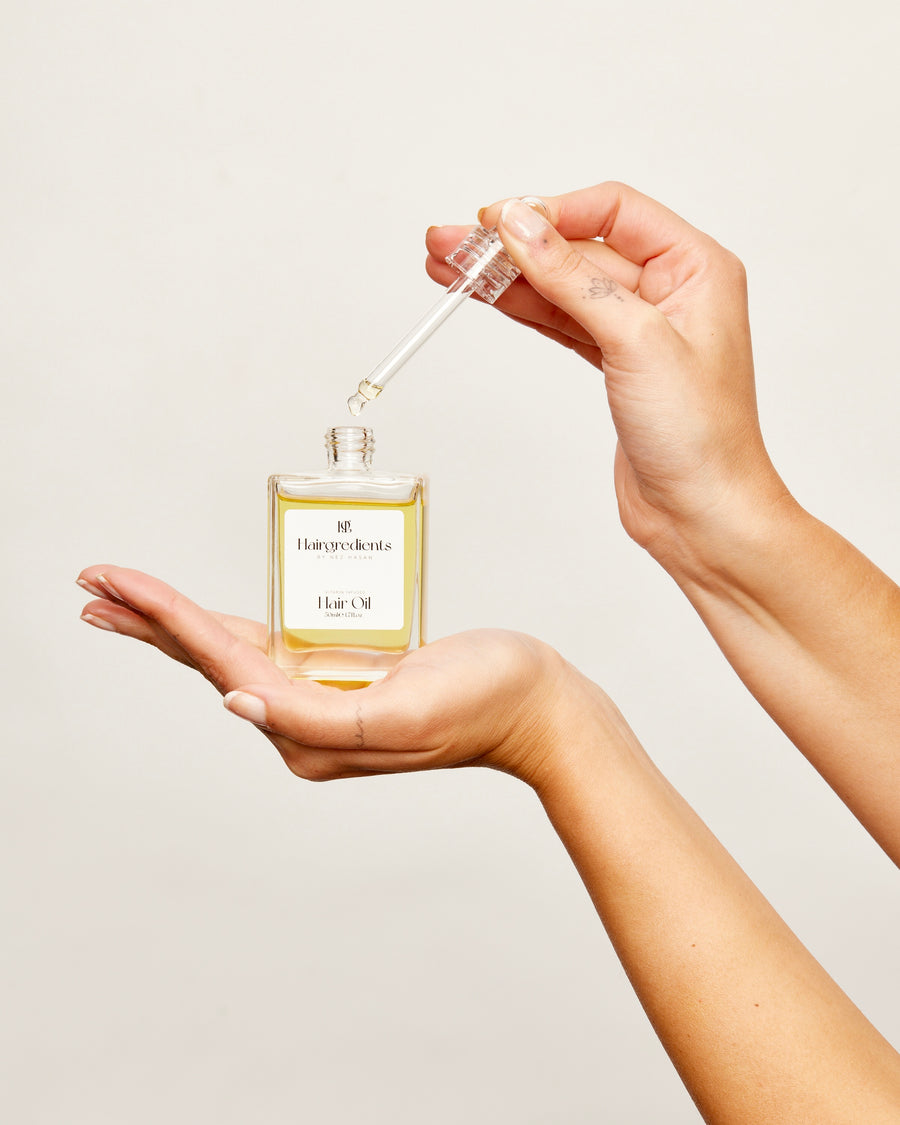 Hairgredients vitamin hair oil – bond repair and shine treatment with rose scent