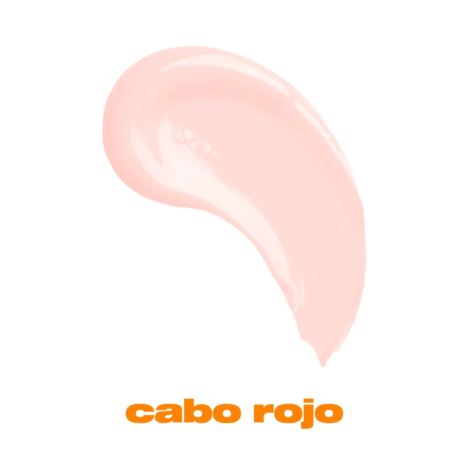 Beauty For Certain Cabo Rojo lip gloss – pale pink, glossy, non-sticky finish