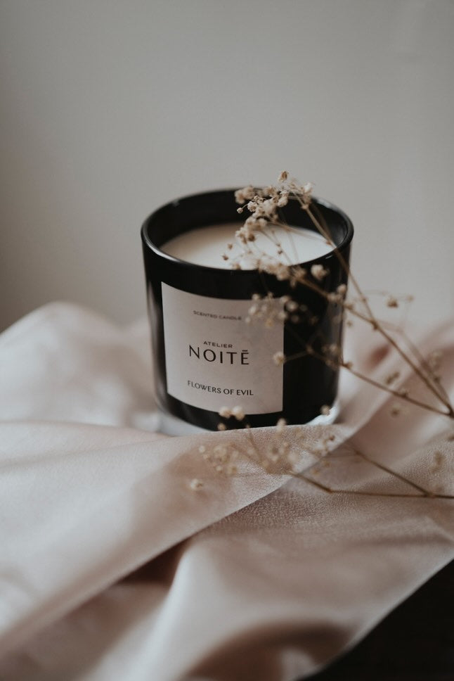 Atelier Noitē Candle Nightflower Duo Set — Nuit de Jasmin & Flowers of Evil luxury candles