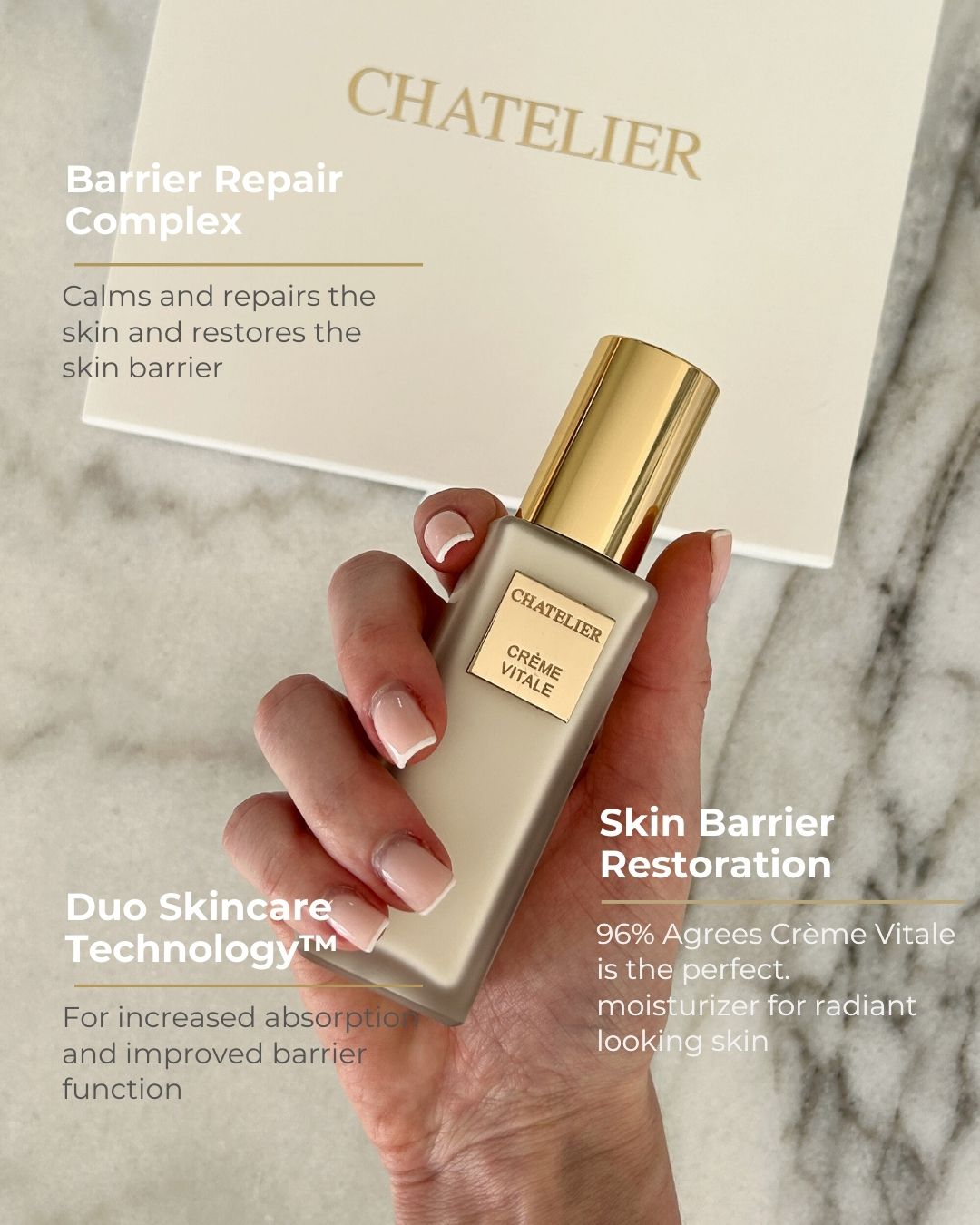 CRÈME VITALE Revitalizing Day Cream – hydrating, collagen-boosting natural skincare