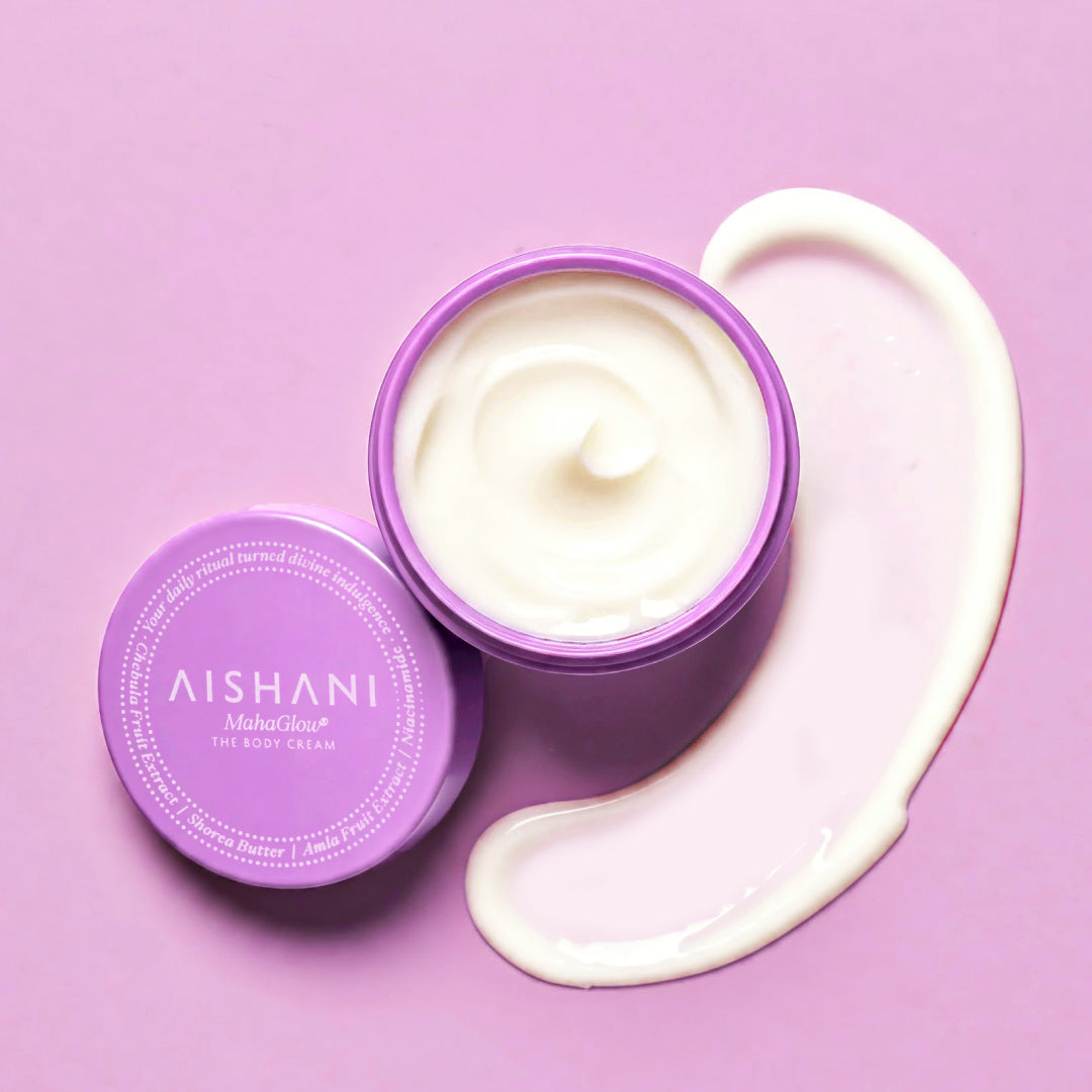 MahaGlow Body Cream – 3-in-1 body serum cream with Chebula, Amla & Niacinamide, 250ml