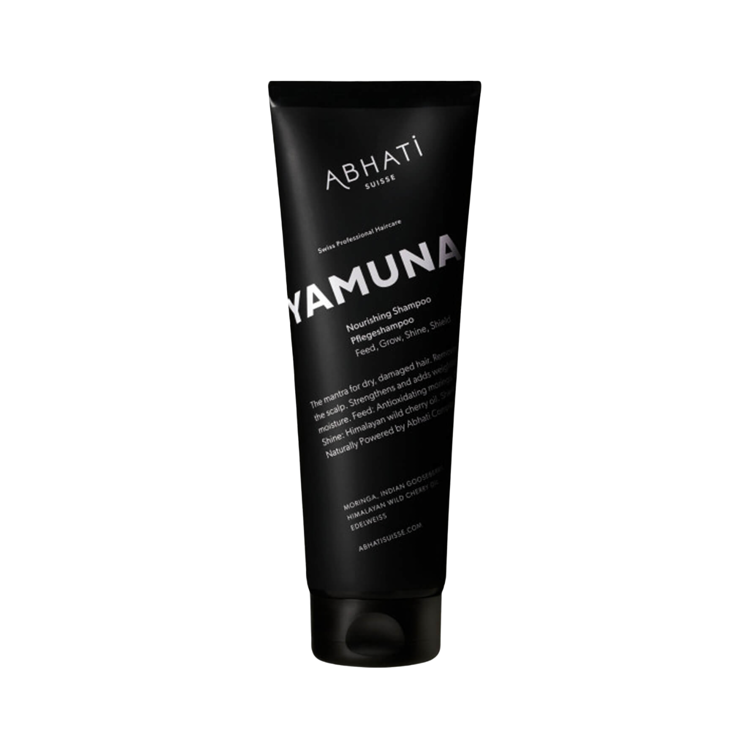 ABHATI SUISSE Yamuna Shampoo – detoxifying, hydrating cleanser for all hair types and scalp concerns