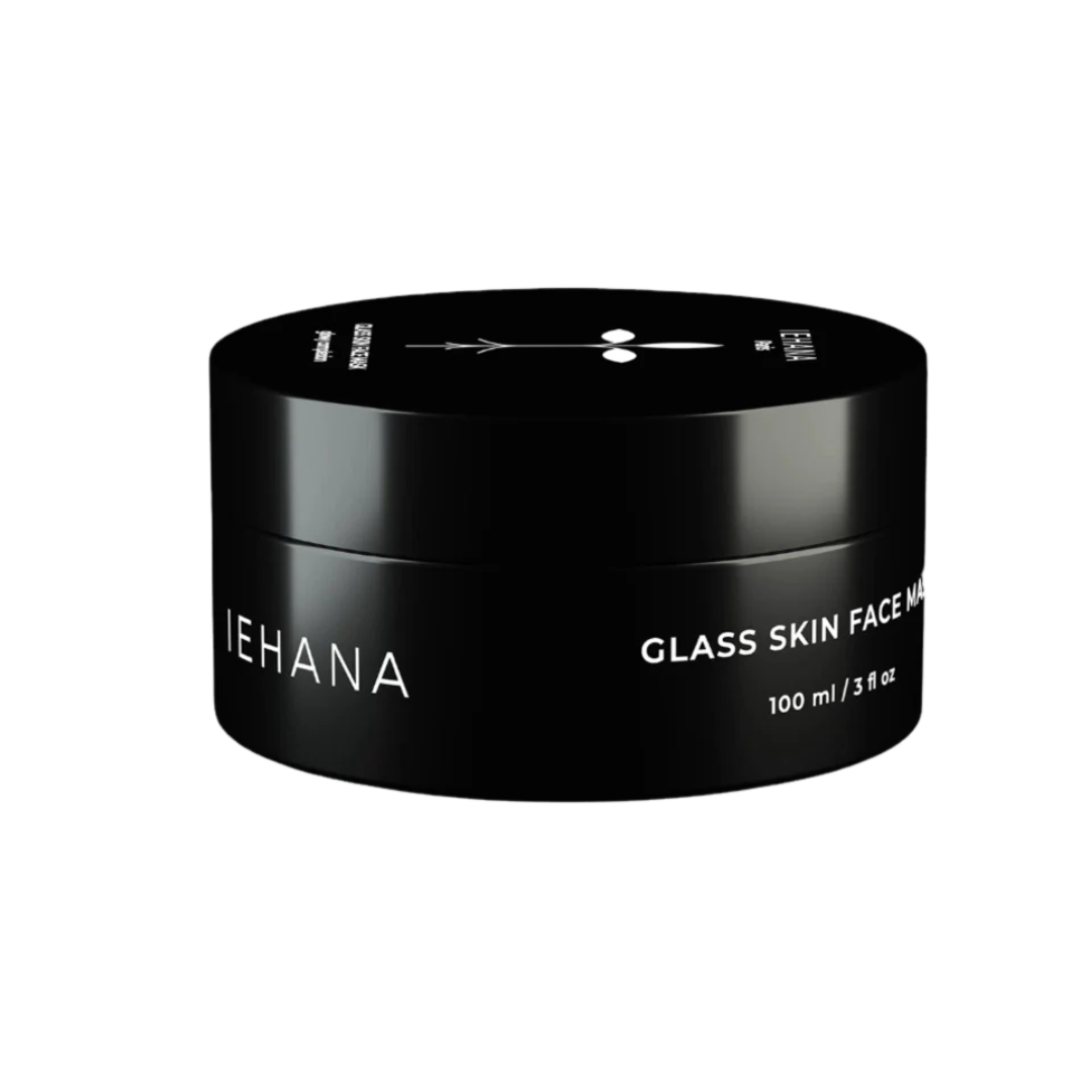 Iehana Glass Skin Face Mask – brightening mask with Vitamin C, White Lily, and seaweed for radiant skin