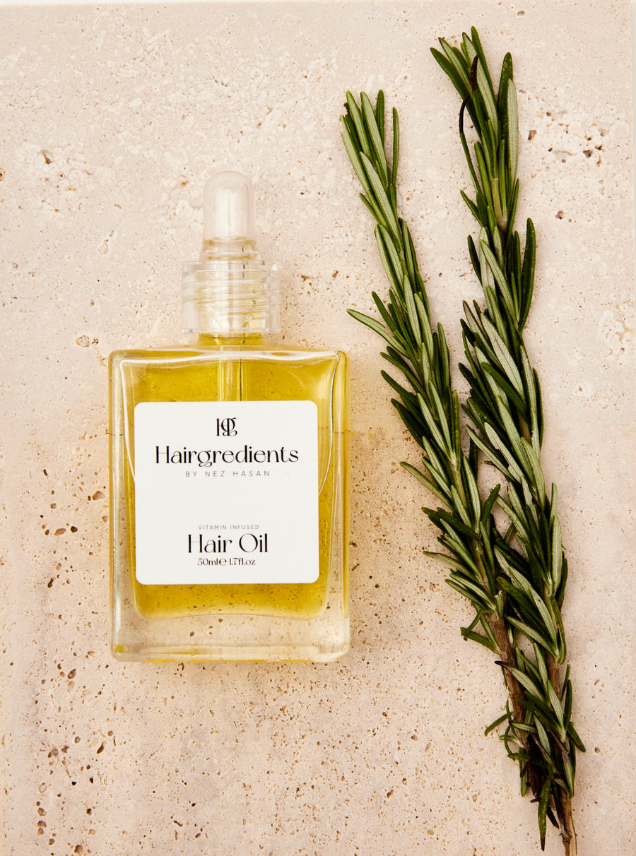 Hairgredients vitamin hair oil – bond repair and shine treatment with rose scent