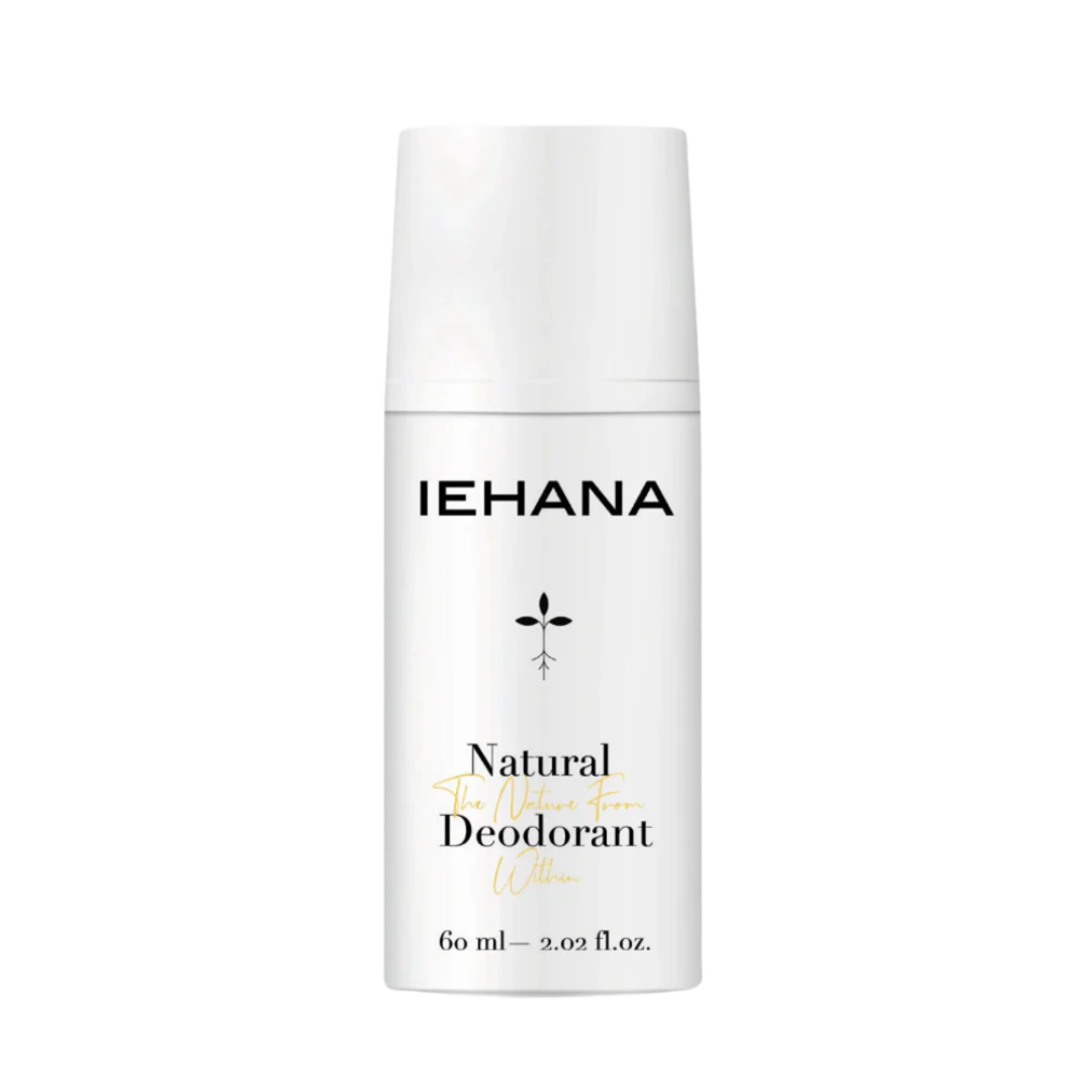 Iehana Natural Deodorant – aluminium-free with aloe, lavender, and potassium alum