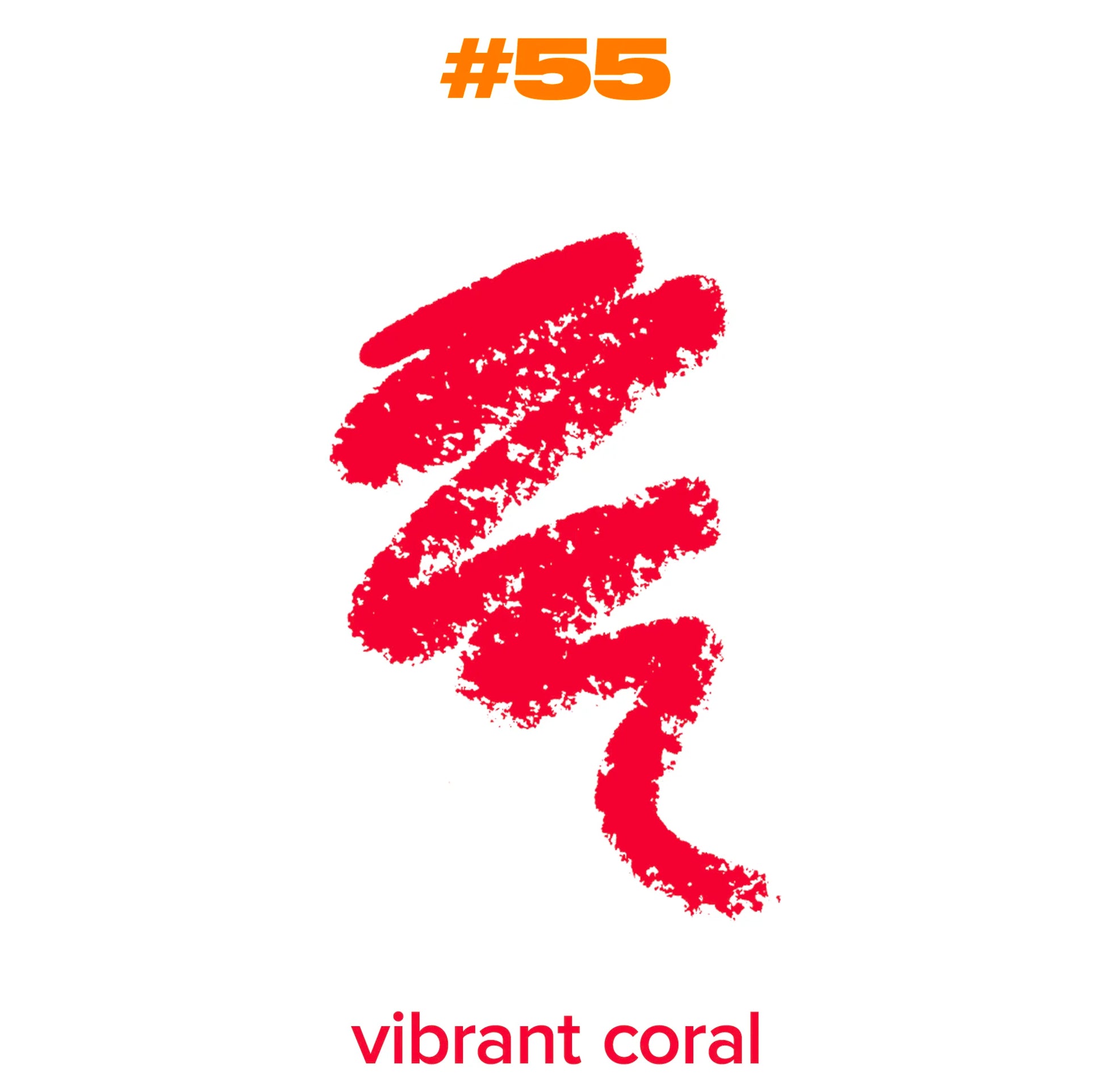 Beauty For Certain Lip Liner #55 – vibrant coral pencil for lining or full lips