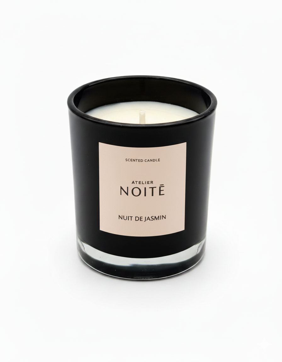 Atelier Noitē Nuit de Jasmin Votive Candle — jasmine, tuberose & ylang ylang scent