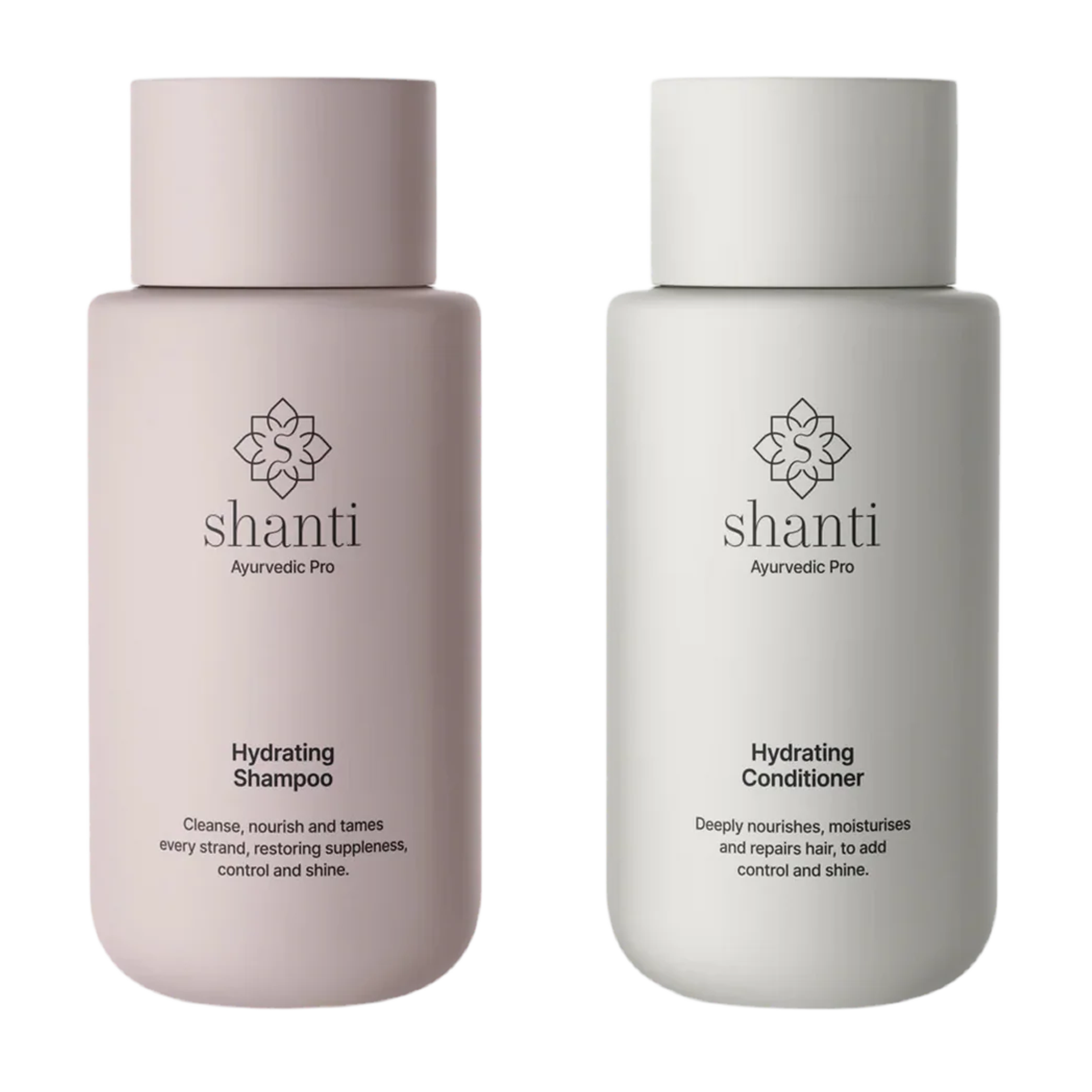 Shanti Hydrating Shampoo and Conditioner set – natural haircare for dry, damaged hair