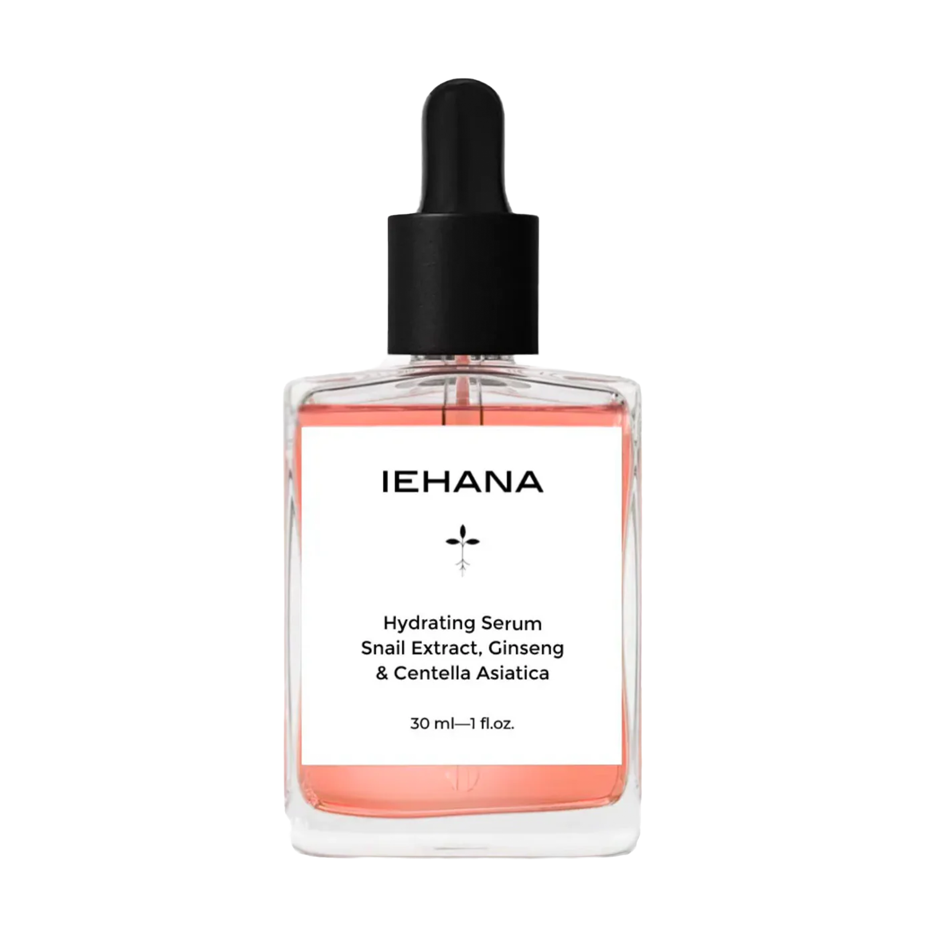 Iehana Hydrating Serum – snail extract, ginseng, and centella for hydration and skin renewal