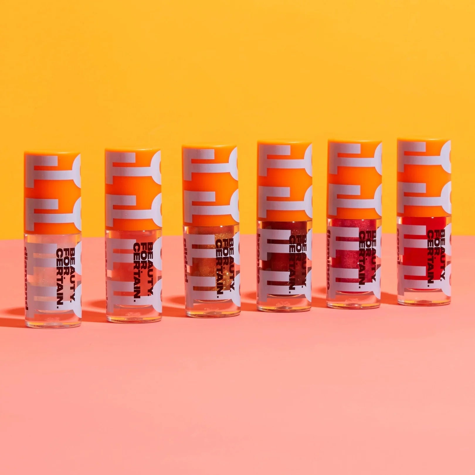 High-Pigment Lip Gloss Flamingo – hot pink with glitter by Beauty For Certain