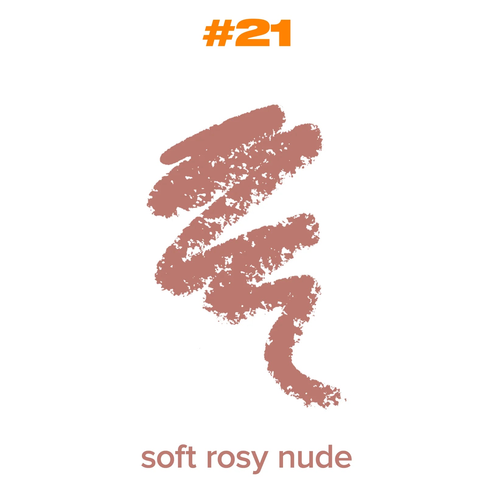 Beauty For Certain Lip Liner #21 – rosy nude creamy long-wear precision pencil