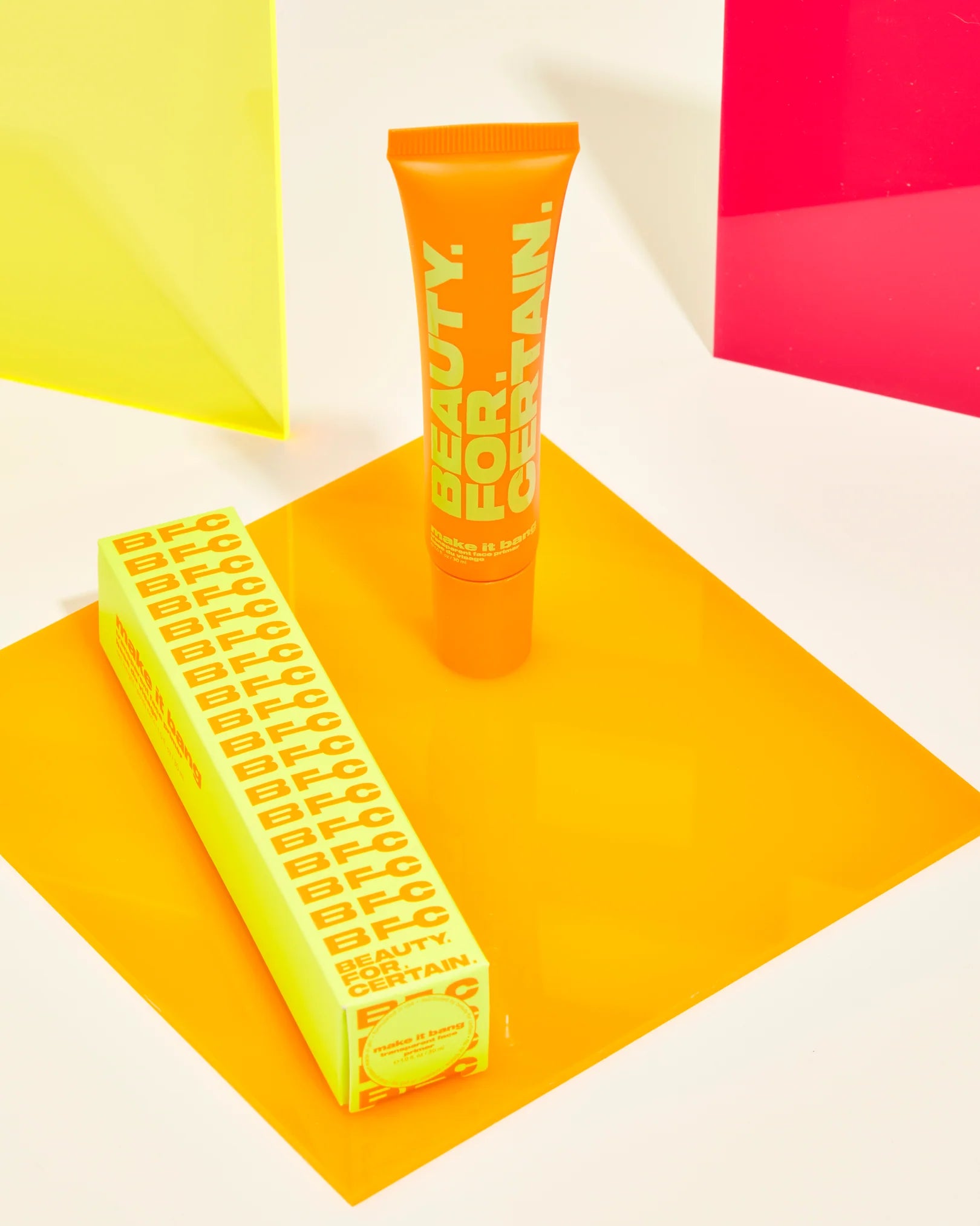 Beauty For Certain Make It Bang Transparent Primer – hydrating and smoothing face base