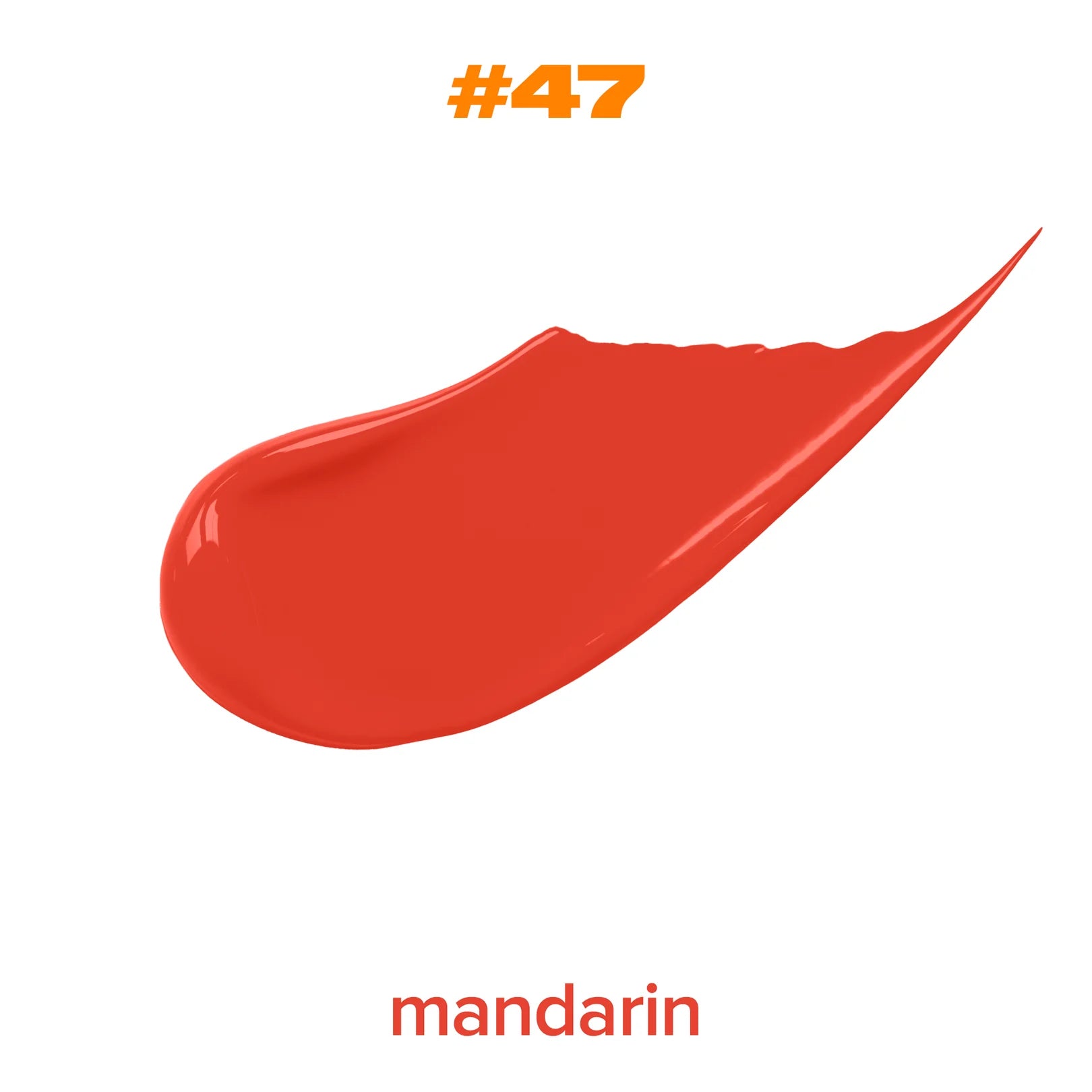 Beauty For Certain Matte Liquid Lipstick #47 – mandarin red bold matte lipstick
