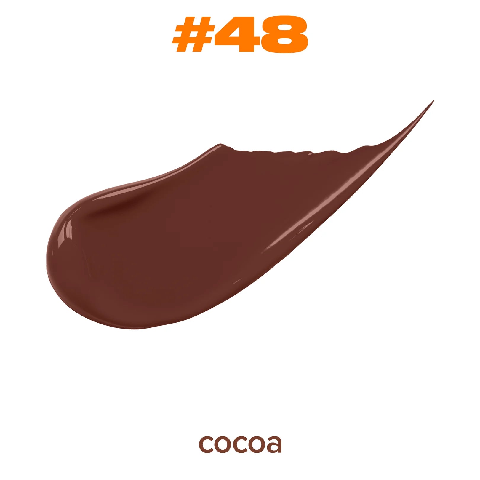 Beauty For Certain Matte Liquid Lipstick #48 – deep cocoa brown matte finish