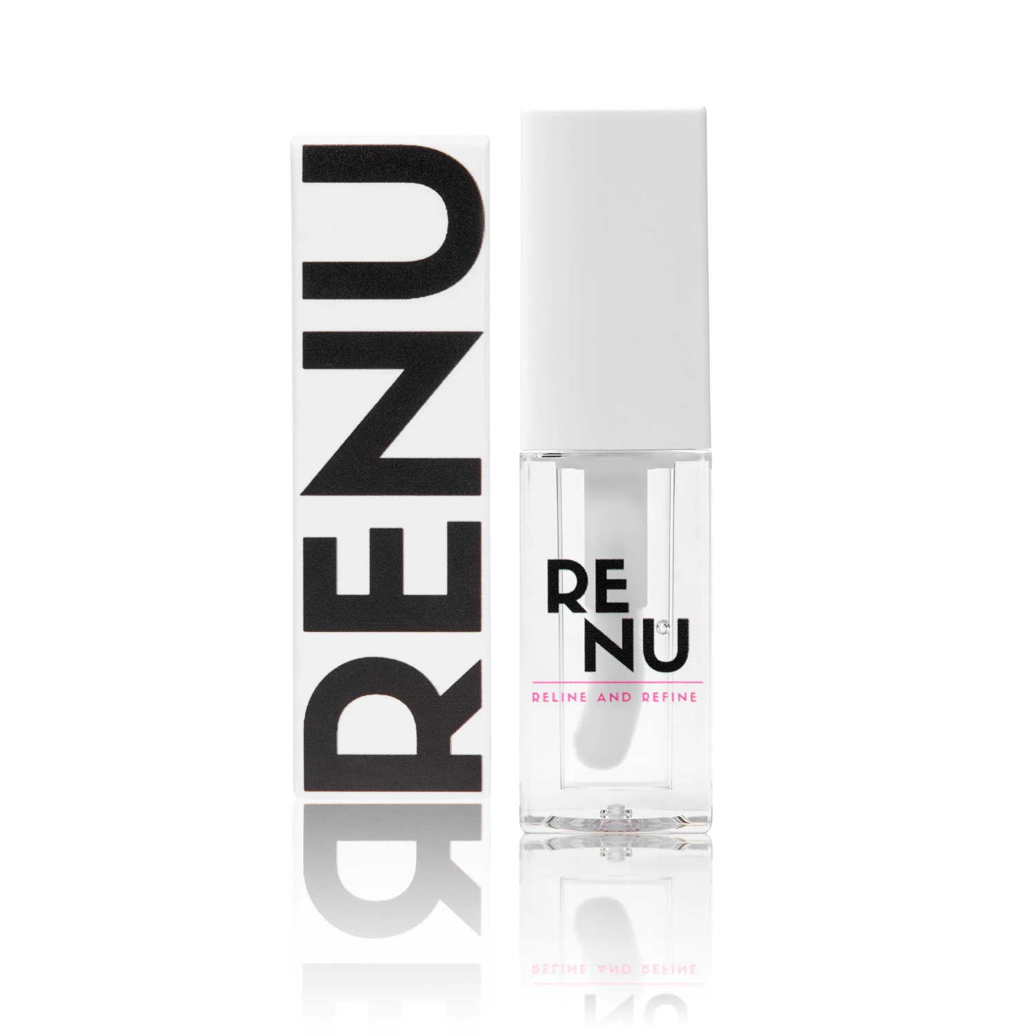 Renu Glass Veil Lip Oil – sheer, high-shine gloss for hydrated, luminous lips