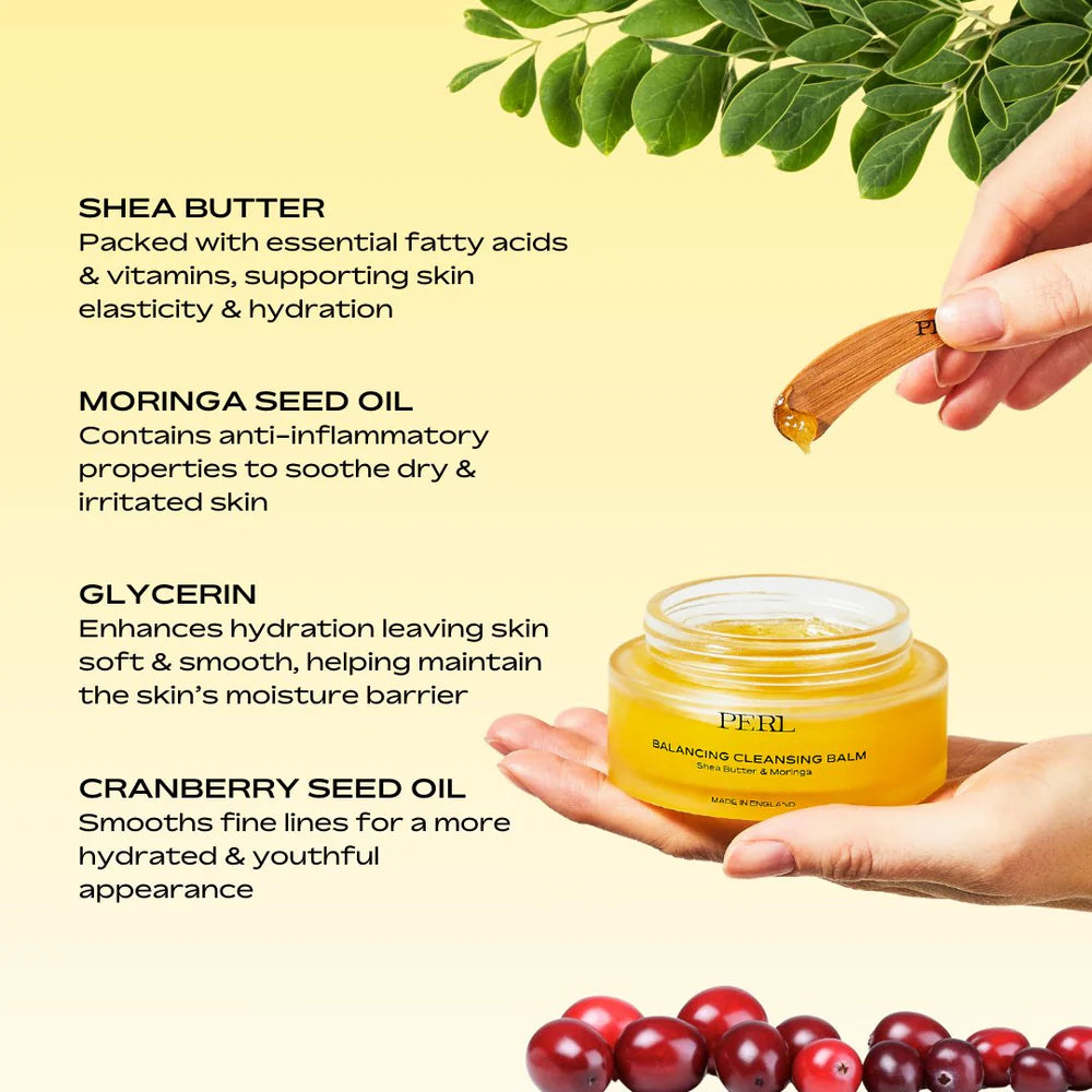 PERL Balancing Cleansing Balm – Deep cleansing balm for sensitive and acne-prone skin