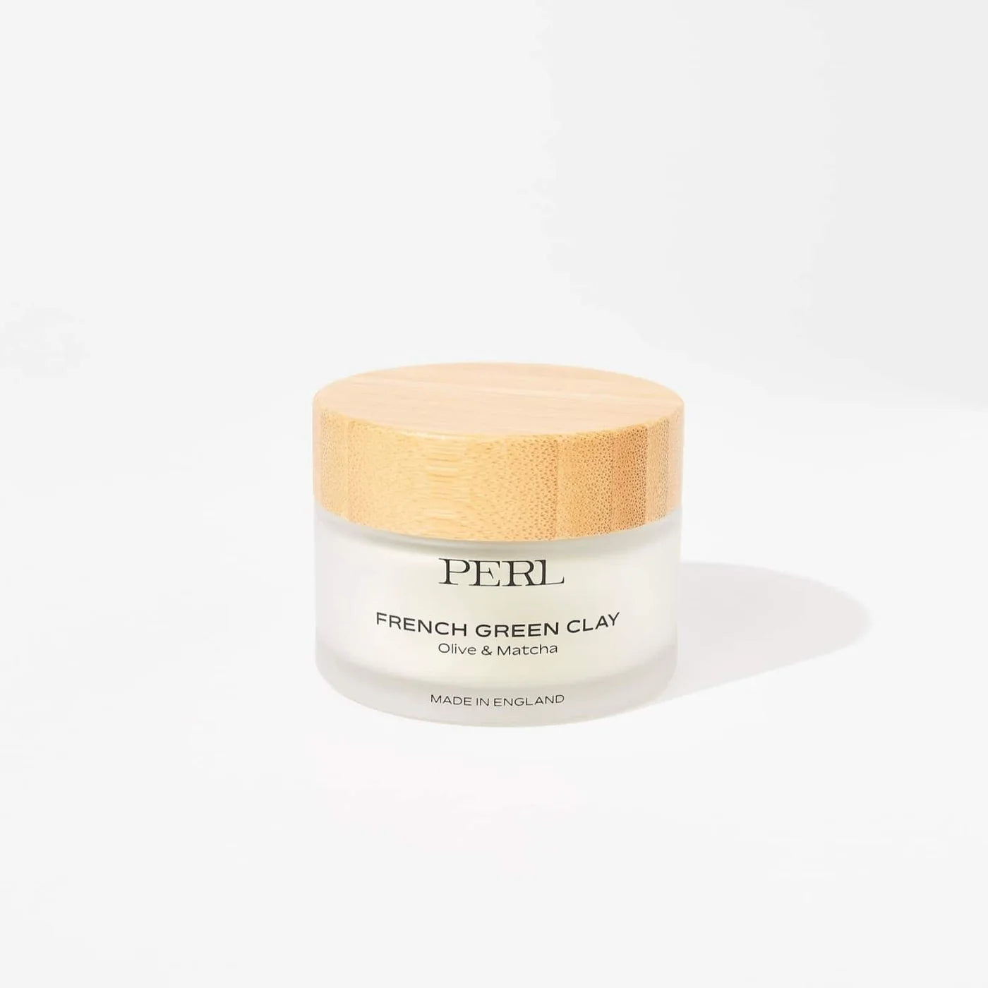 French Green Clay Mask Refill — purifying and calming natural face mask with matcha and olive leaf