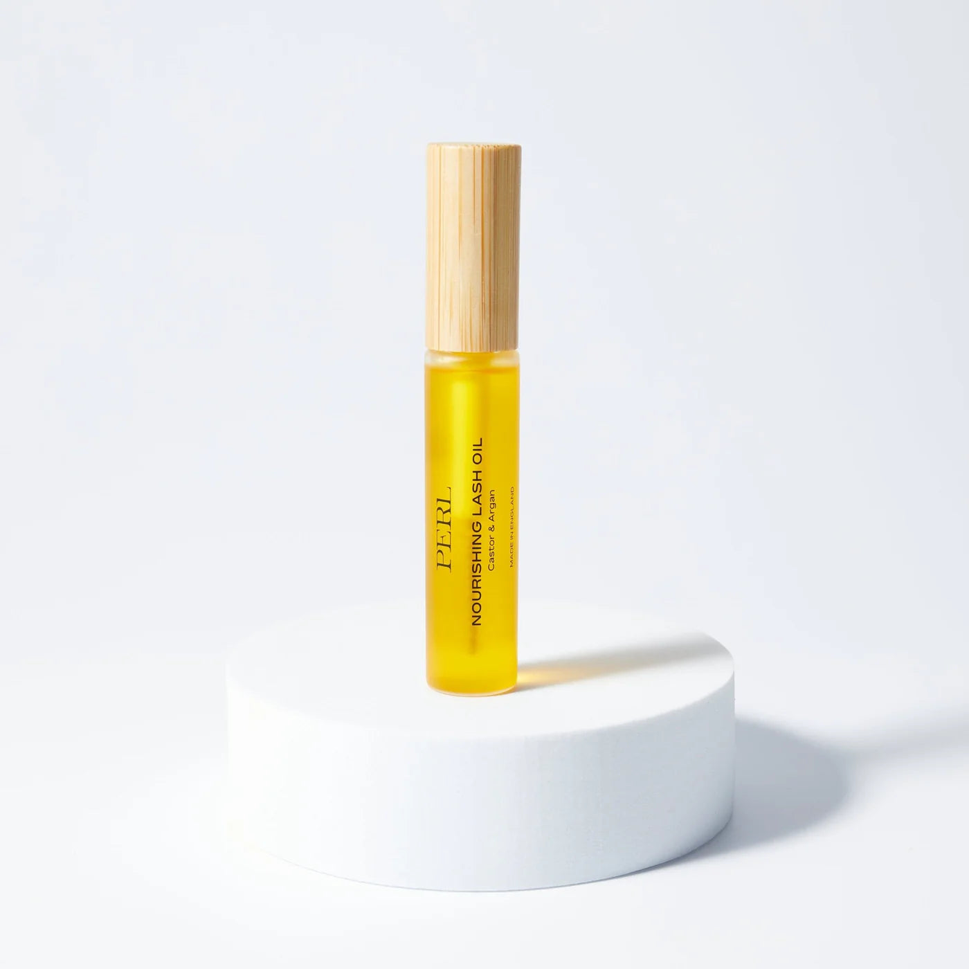 PERL Nourishing Lash Oil – natural vegan lash and brow growth serum with castor and argan oil
