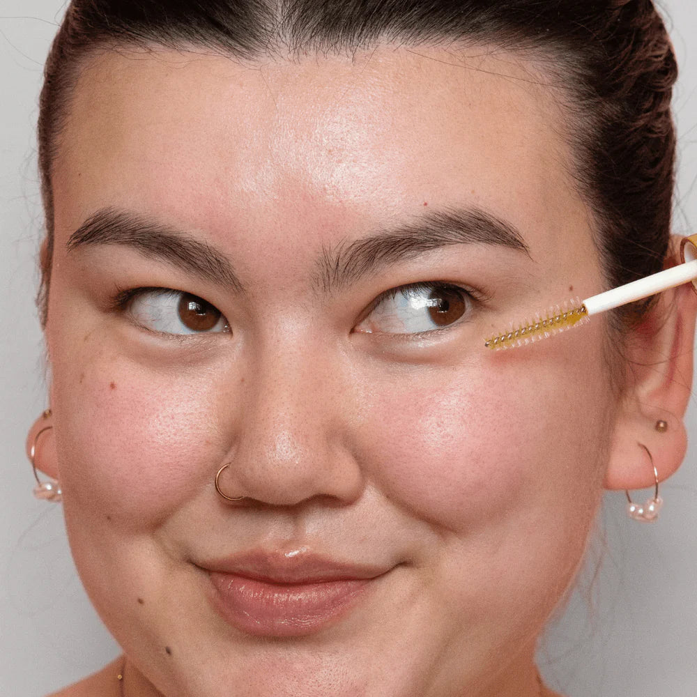 PERL Nourishing Lash Oil – natural vegan lash and brow growth serum with castor and argan oil