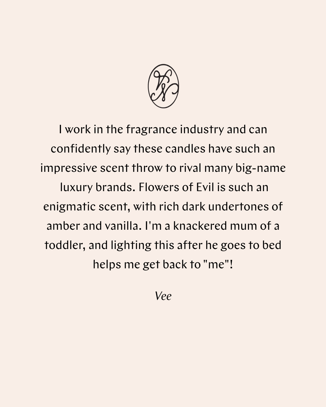 Atelier Noitē Flowers of Evil Votive Candle — datura, orris & amber scent