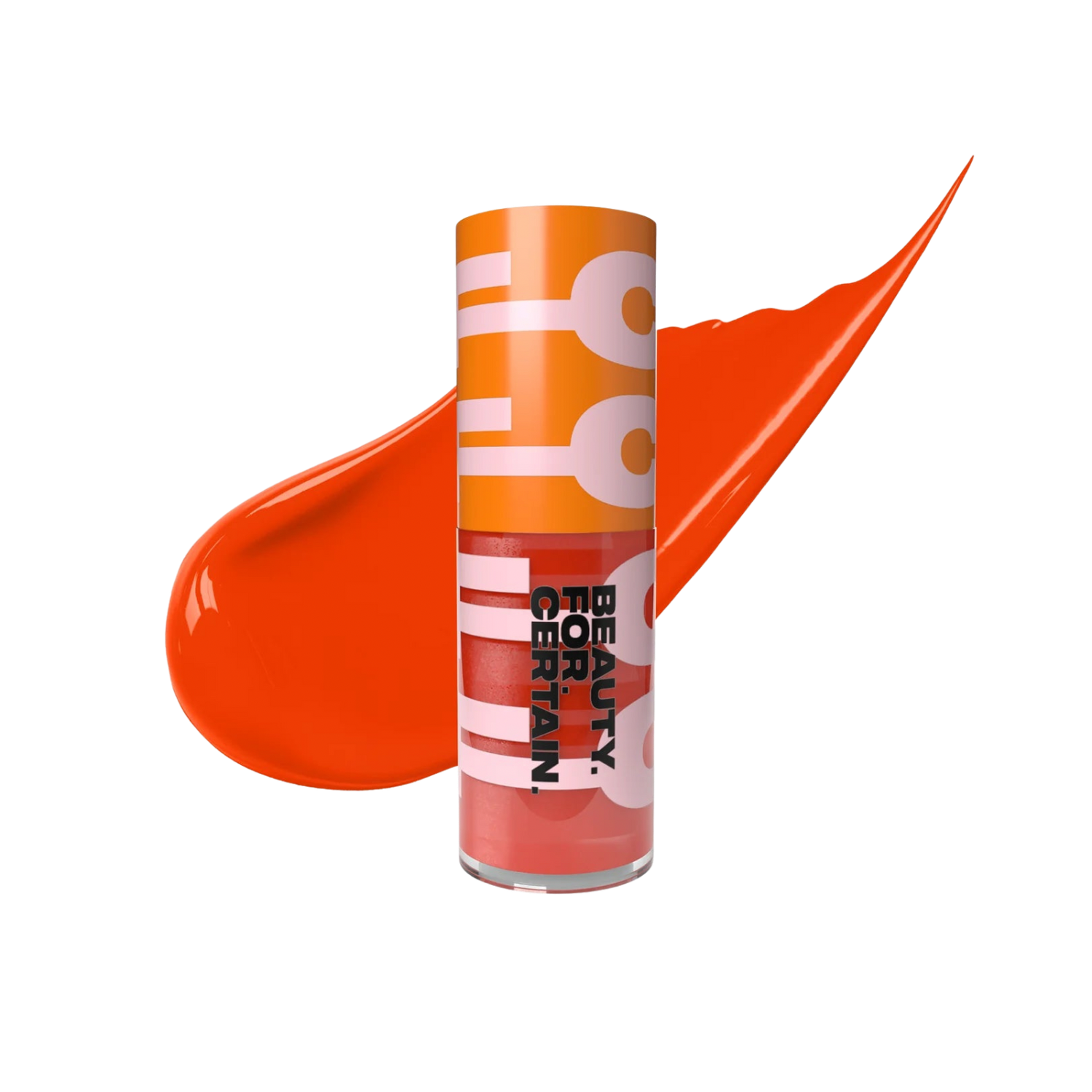 Beauty For Certain Matte Liquid Lipstick #53 – bold vermilion orange-red matte lipstick