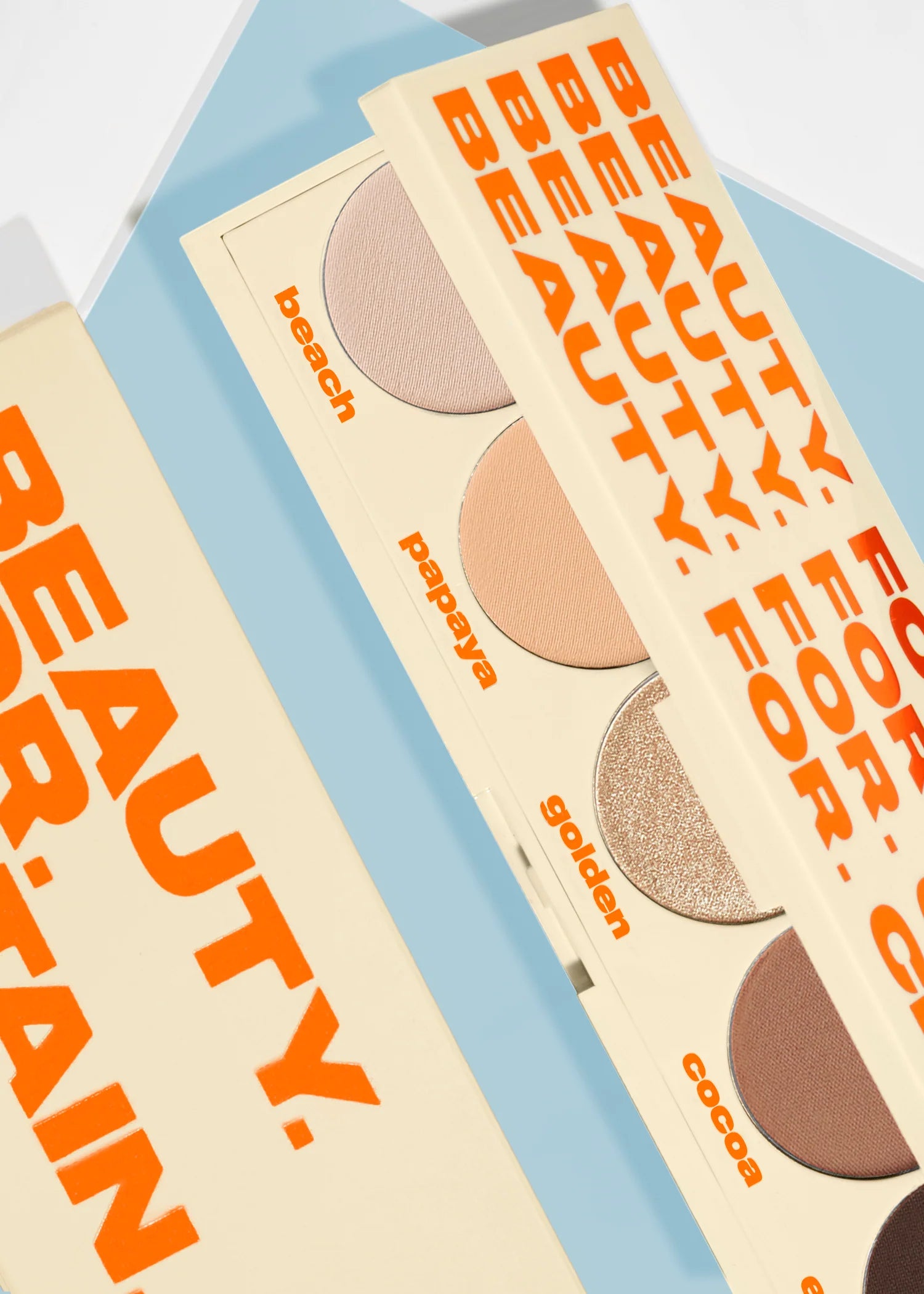 Beauty For Certain Playa to Palazzo Eyeshadow Palette with 5 matte & shimmer shades for day-to-night looks