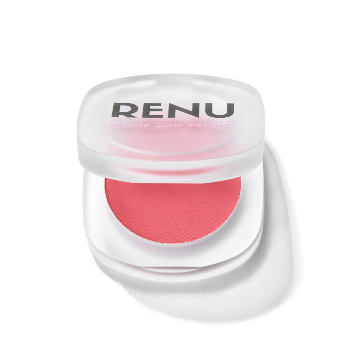 Renu Cherish Powder Blush – soft pink blush for natural glow and airbrushed finish