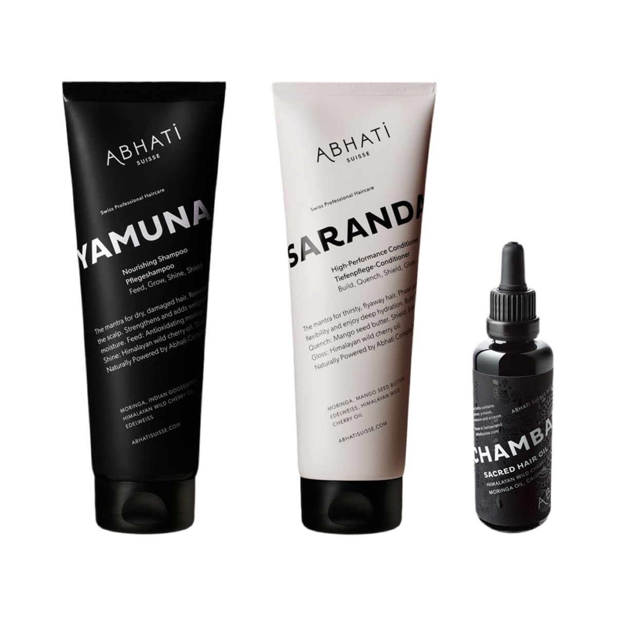 Hair Revival Trio – sulphate-free shampoo, conditioner and oil set for repairing and strengthening hair