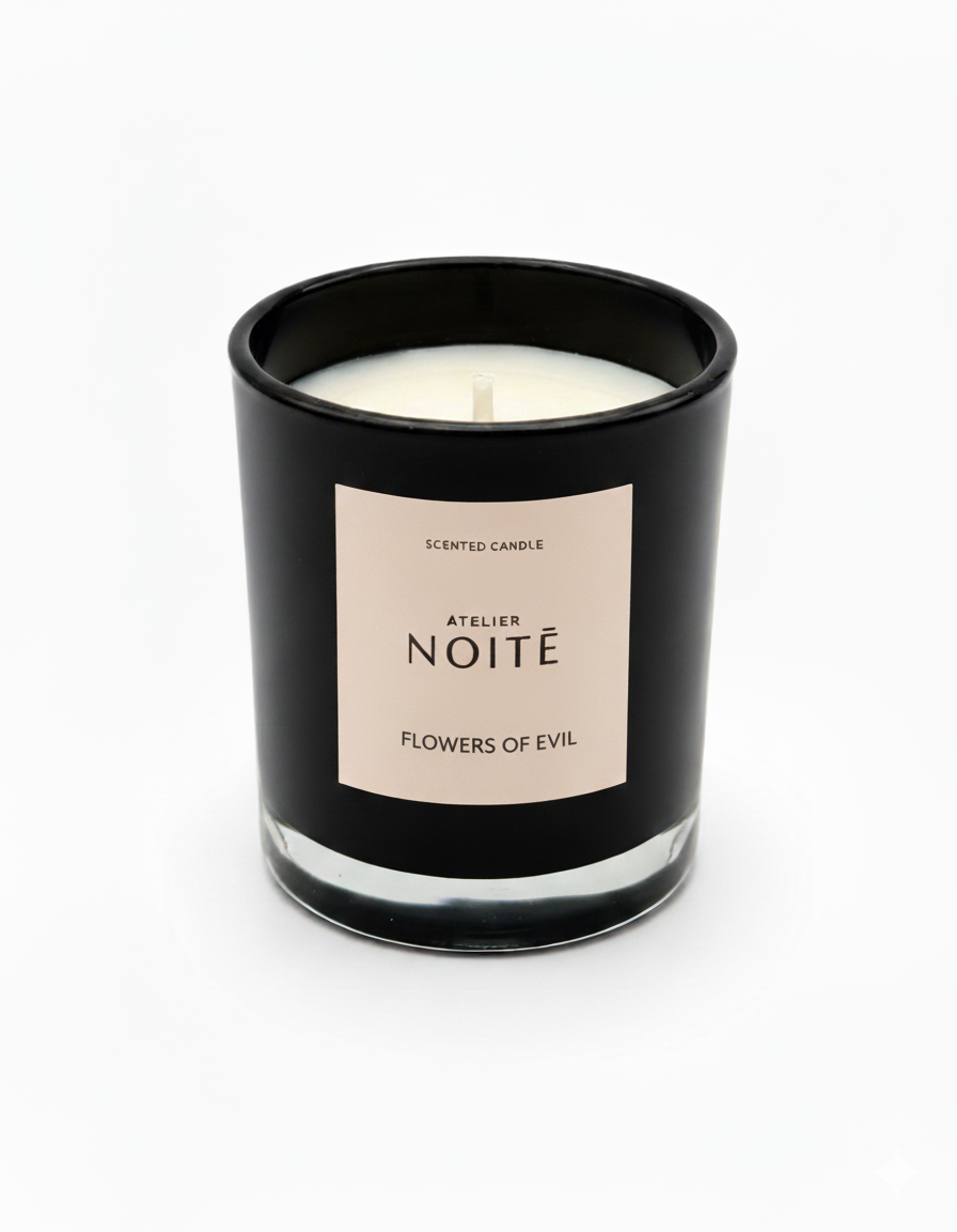 Atelier Noitē Flowers of Evil Votive Candle — datura, orris & amber scent