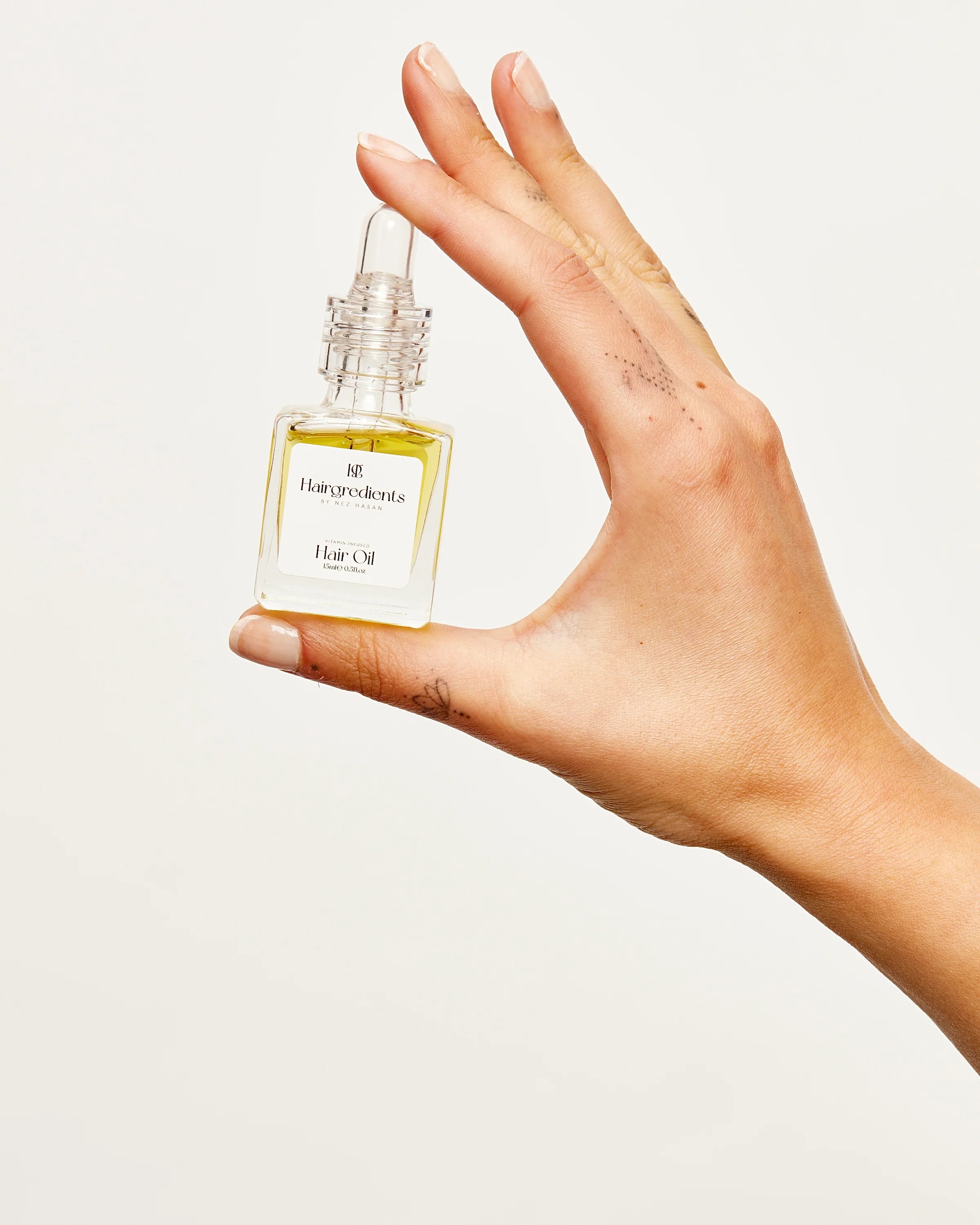 Hairgredients vitamin hair oil – bond repair and shine treatment with rose scent