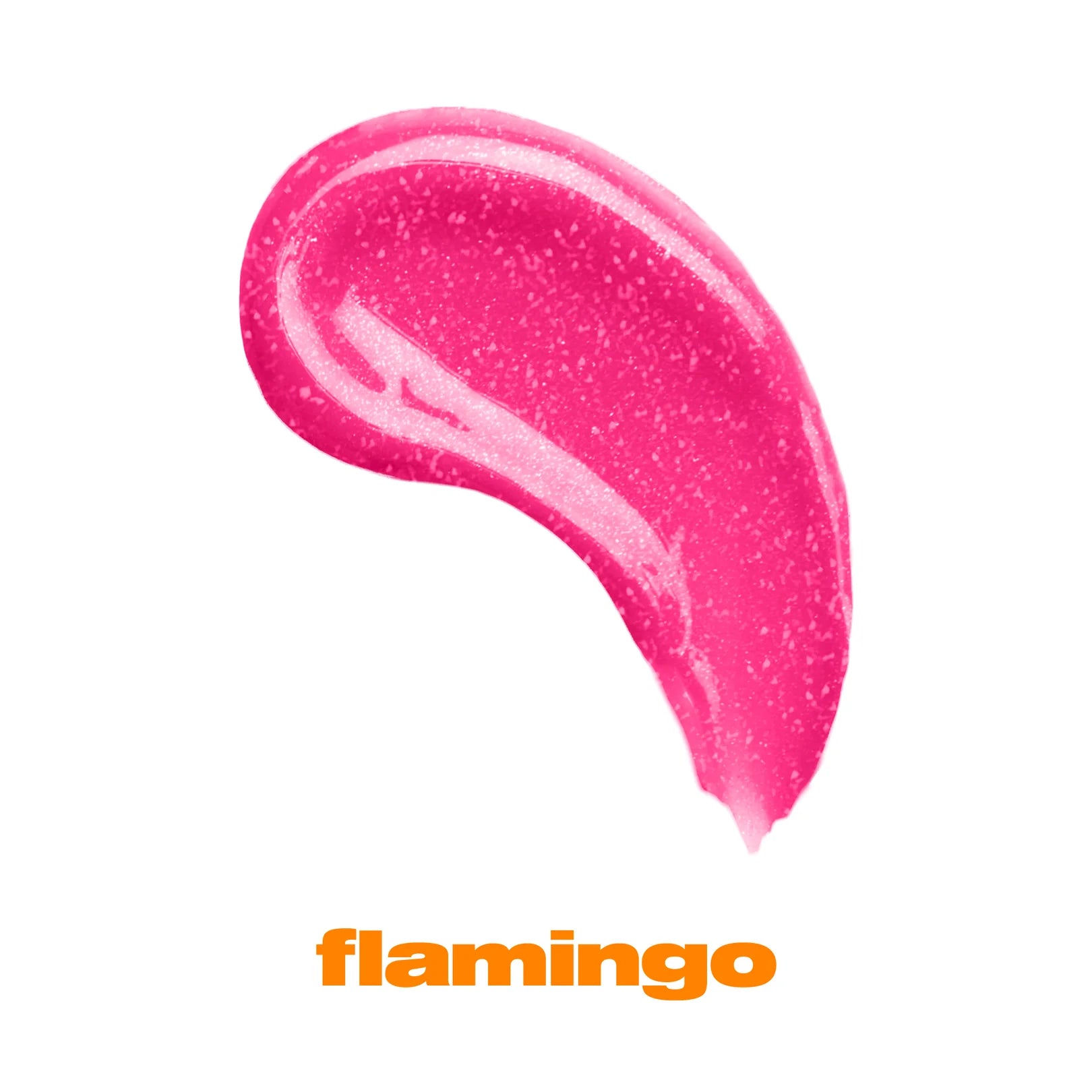 High-Pigment Lip Gloss Flamingo – hot pink with glitter by Beauty For Certain