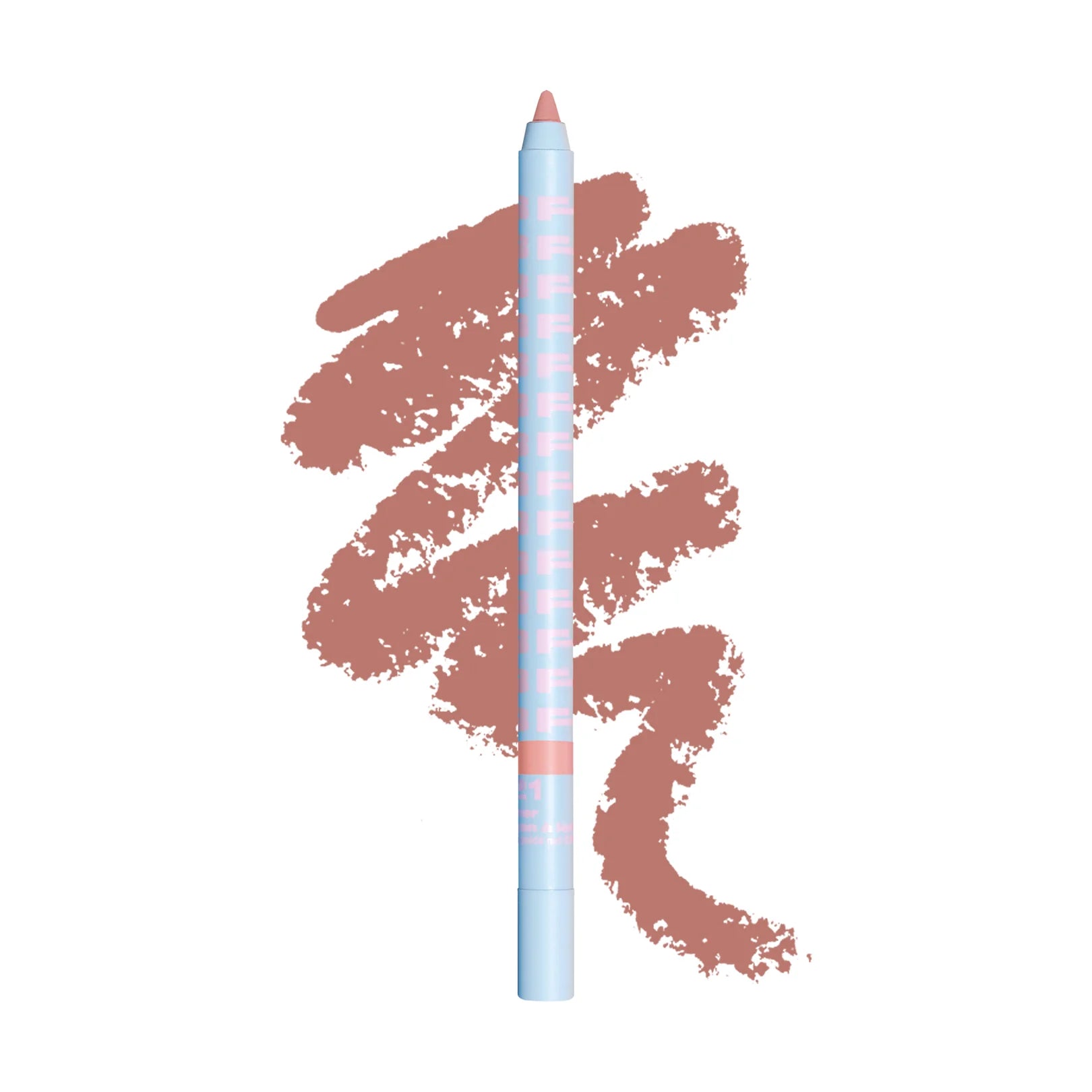 Beauty For Certain Lip Liner #21 – rosy nude creamy long-wear precision pencil