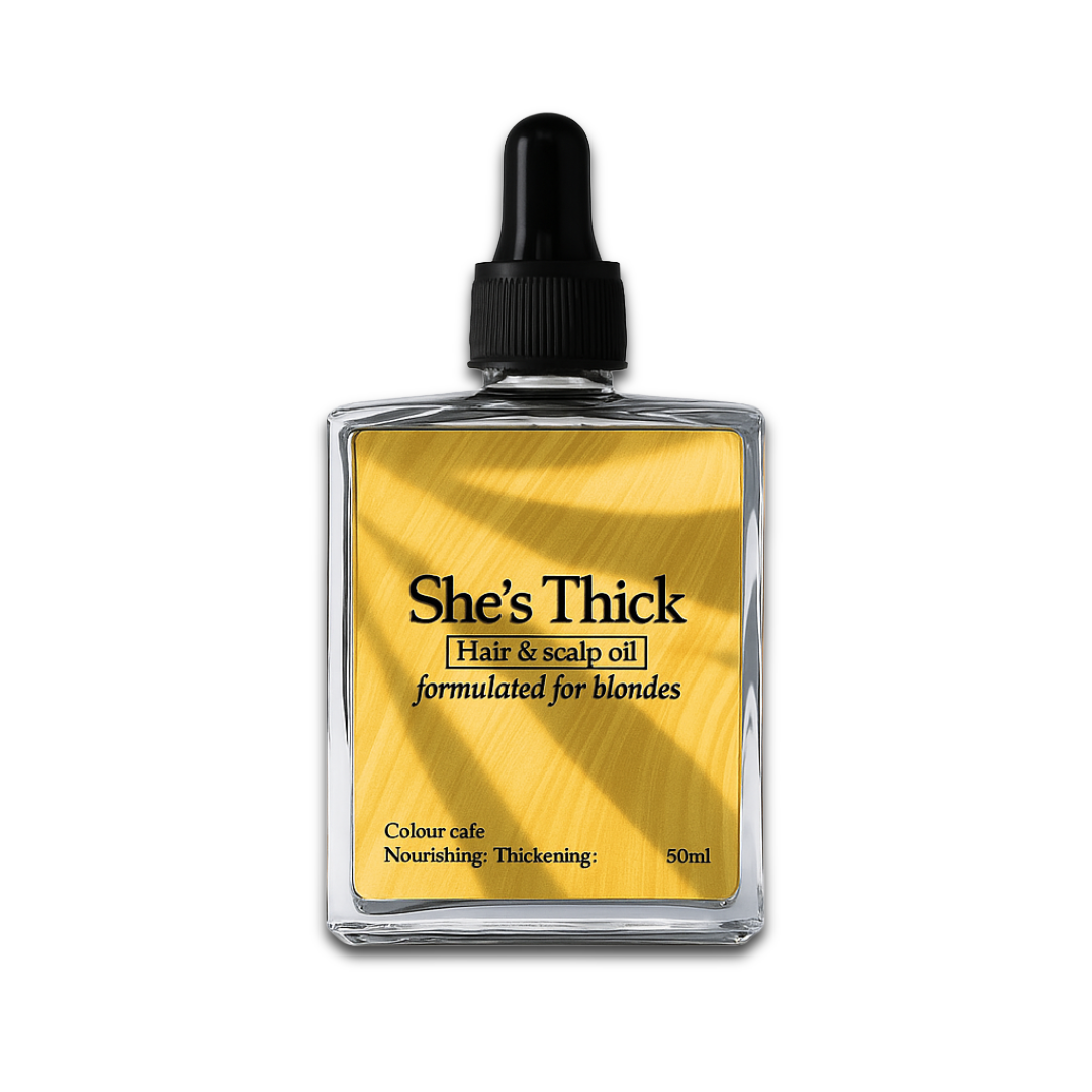 Hair Growth & Repair Oil for Blondes – Organic, Colour-Safe