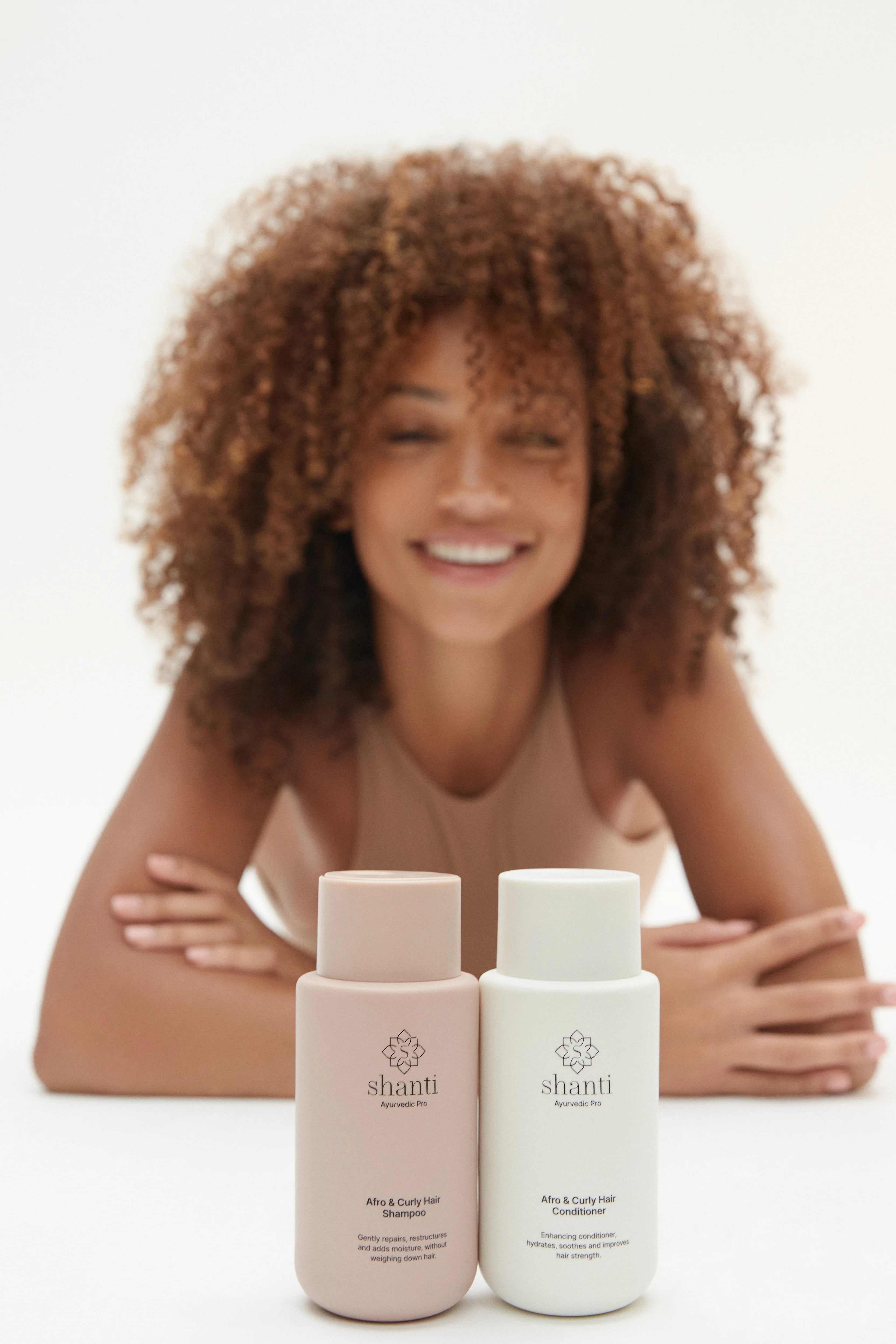 Shanti Afro & Curly Hair Shampoo & Conditioner – Hydrating duo for textured hair