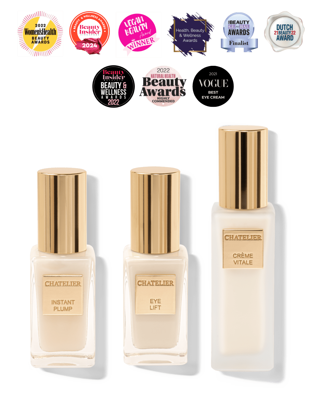 Hydrate, repair, and plump your skin with THE HYDRATING SET™. A 3-step luxury skincare ritual for long-lasting hydration and radiance.