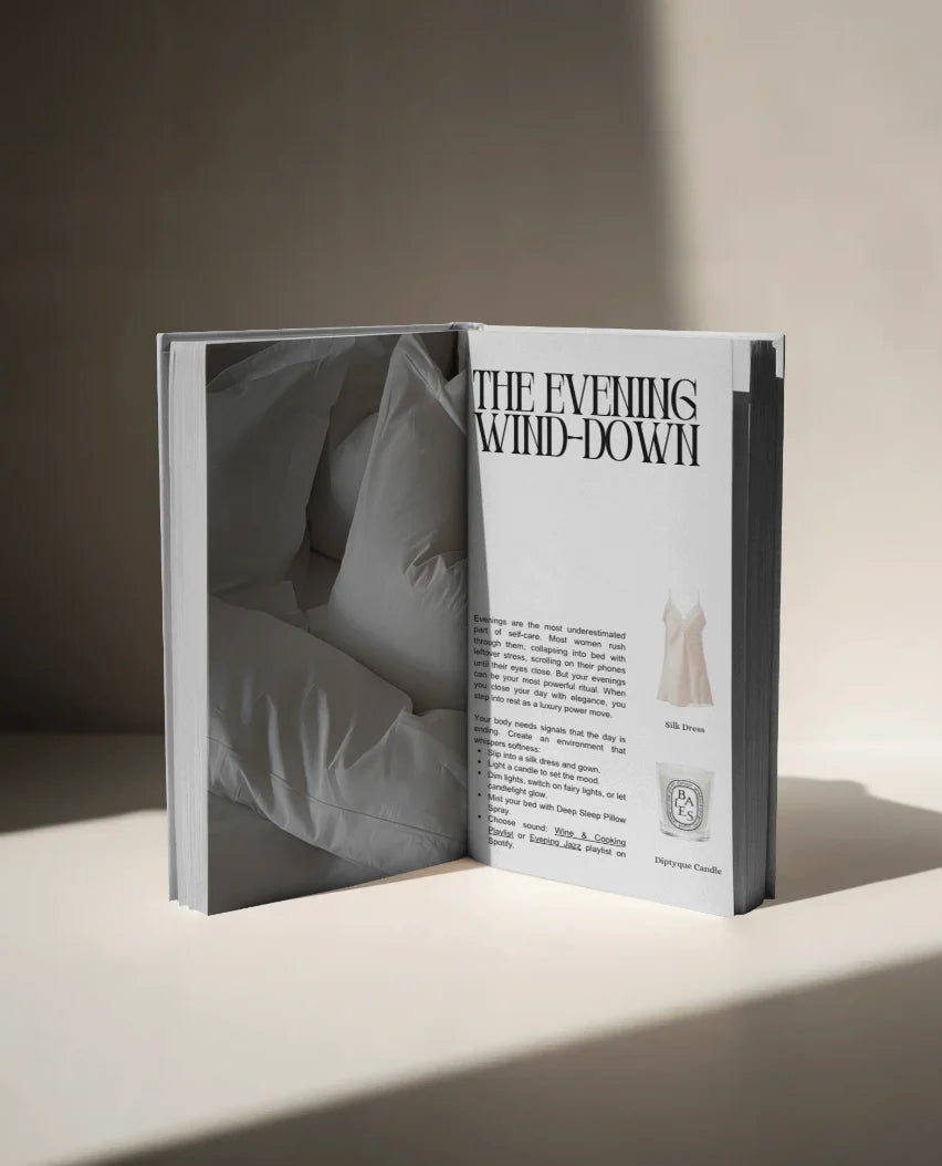 Becoming Her self-care e-book cover — Soft Life Blueprint, journaling prompts, daily planner (instant PDF download)